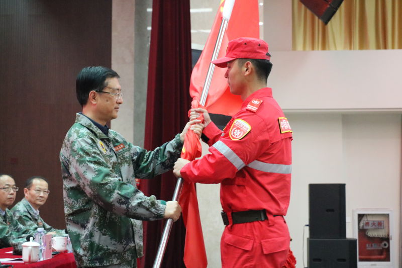 江蘇省人民防空常州訓練基地在中國安能二局常州分公司掛牌成立