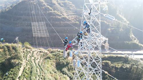 國網壽寧縣供電公司：封網跨越架線施工 強電網助發(fā)展